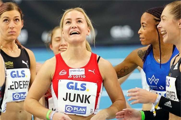 Sophia Junk zählt zu den Kandidatinnen auf einen Einsatz in der 4x100-Meter-Staffel.  Foto: Wolfgang Birkenstock
