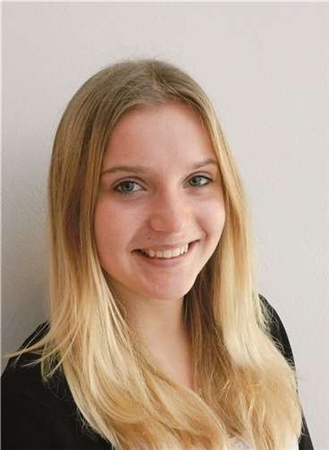 Sophia Martini, Schülersprecherin der Realschule plus in Kobern-Gondorf.Privat