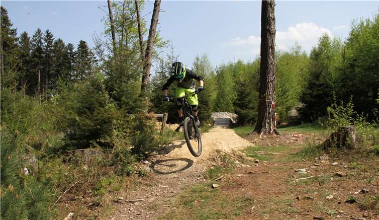 Sowohl für Profis, als auchfür Anfänger ist die Strecke geeignet.