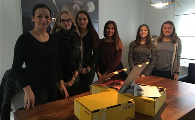 Soziales Engagement zeigten die Firmlinge aus Kruft bei der Sammelaktion. privat