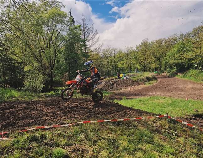Spannende Motocross-Action wurde geboten.  Foto: MSF Winningen e.v. im ADAC
