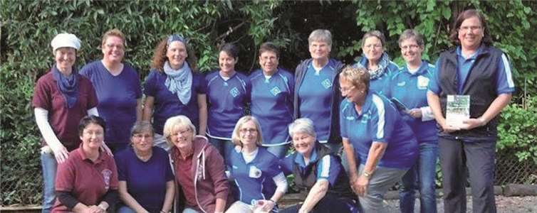 Spannende Spiele lieferten sich die Damen bei der Qualifikation zur deutschen Meisterschaft.privat