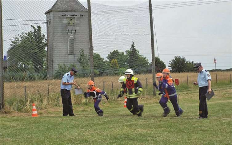 Spannende Wettkämpfe waren für die Zuschauer zu sehen.privat
