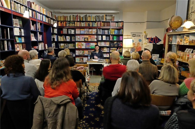 Spannende und lustige Lesung mit Daniel Robbel in Remagen. Foto: infopress4u
