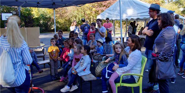 Spannender Vortrag des Kindergartens St. Peter für die Kleinen.MIH