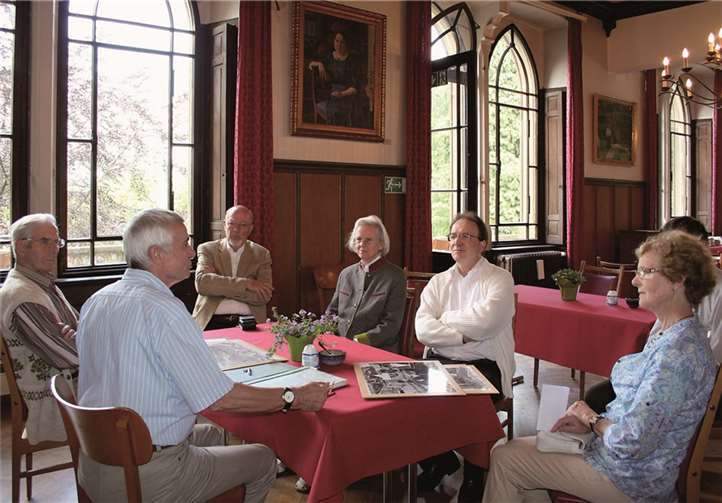 Spannendes, Bemerkens- und Wissenswertes über die Geschichte des Hauses und der Stadt wusste Karl-Friedrich Amendt zu berichten.