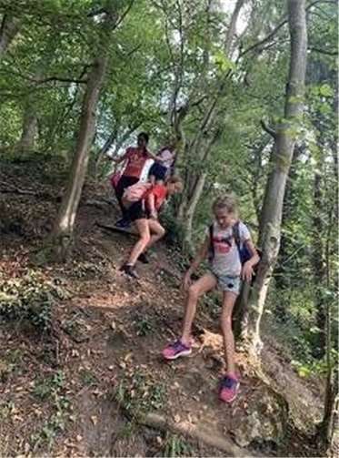 Spannung im Wald. Fotos: privat