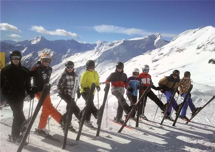 Spaß am Wintersport stand in diesen Tagen an erster Stelle.