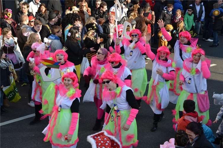 Spaß ist beim Prinzenumzug vorprogrammiert.  Foto: privat