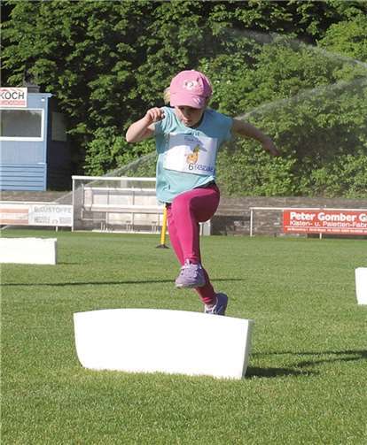 Spaß und Bewegung stand bei dem Sportfest im Vordergrund. privat