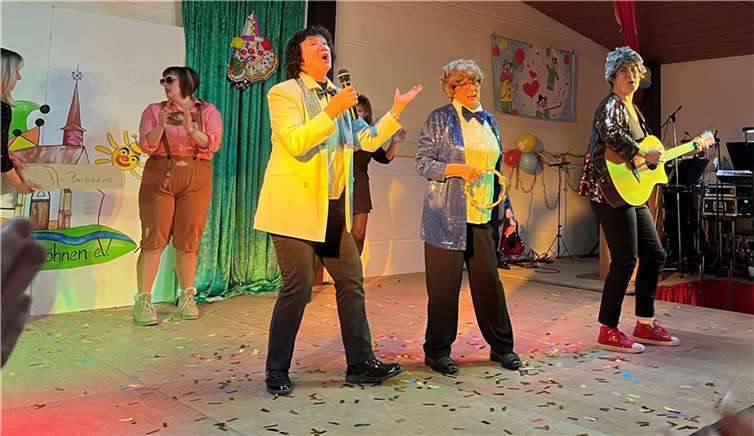 Spaßig wurde es bei der „Hitparade“.  Foto: privat