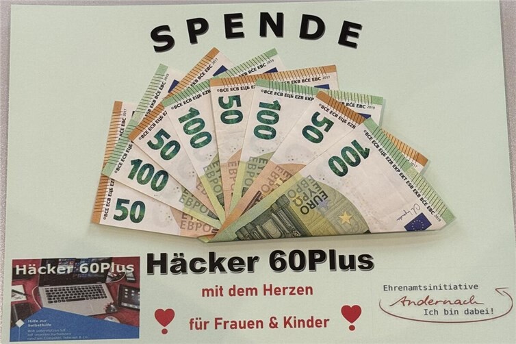 Spendenübergabe
