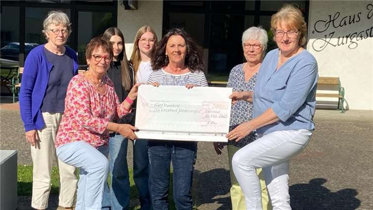 Spendenübergabe in Ehlscheid.Foto: privat