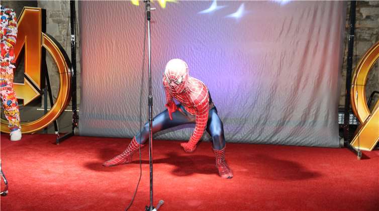 Spider-Man in Action.