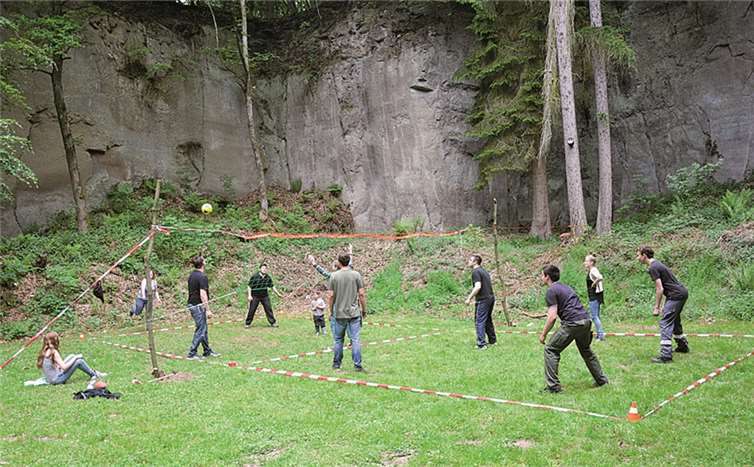 Spiel und Spaß standen ganz hoch im Kurs. privat
