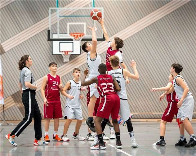 Spielaktion aus der siegreichen Begegnung gegen den BBC Montabaur.