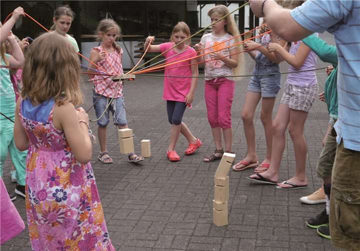 Spiele und Spaß stehen auf dem Programm.