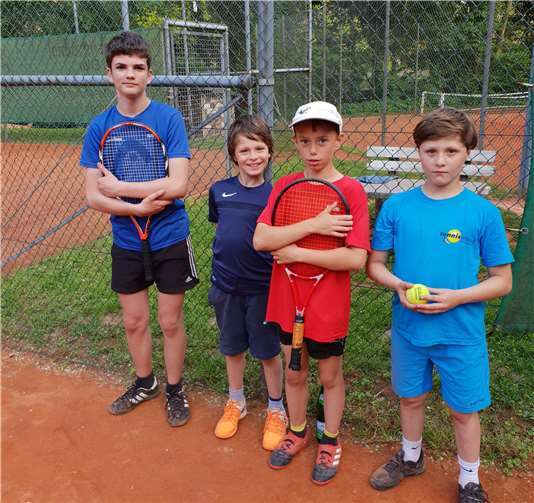 Spieler der Tennisjugend Altenahr.Privat