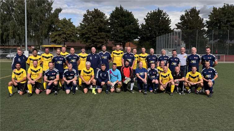 Spieler von Union Mühlhausen und der SG Gimmigen. Foto: SG Gimmigen