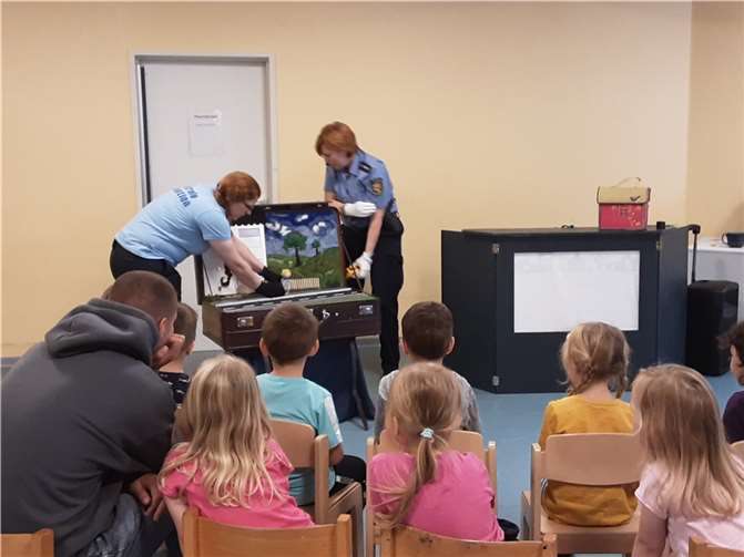 Spielerisch wurden sie auf die Lernziele vorbereitet.