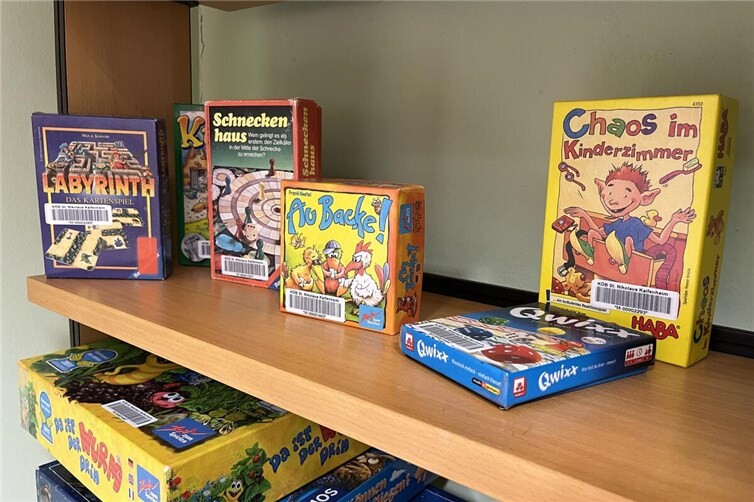 Spieletisch in der KÖB Kaifenheim