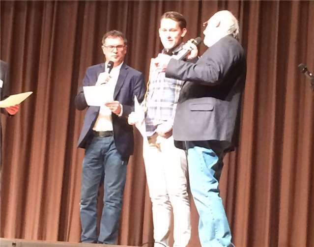 Spielmacher Lukas Schwolow konnte seinen Titel als MVP und Torschützenkönig der Landesliga A verteidigen.privat