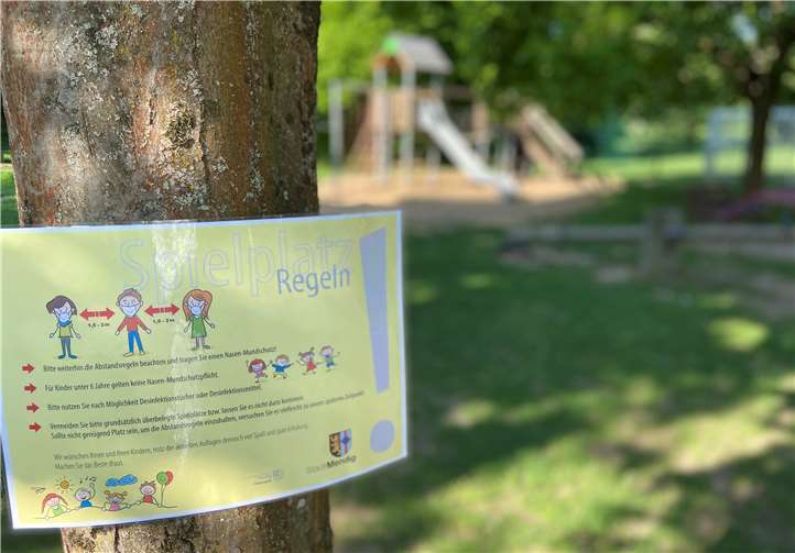 Spielplätze in der VG Mendig sind bereits wieder geöffnet. Unter bestimmten Verhaltensregeln können die Kinder die Plätze wieder zurückerobern. Foto: VG Mendig