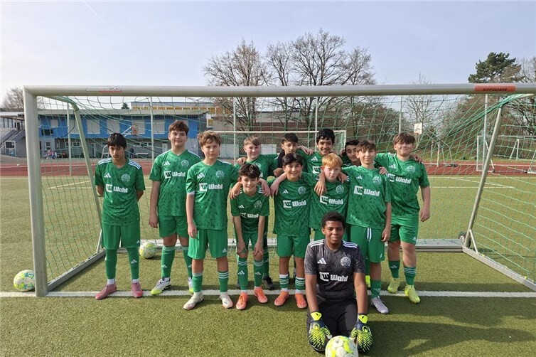 Spieltagsfoto der D-Jugend SV Remagen 