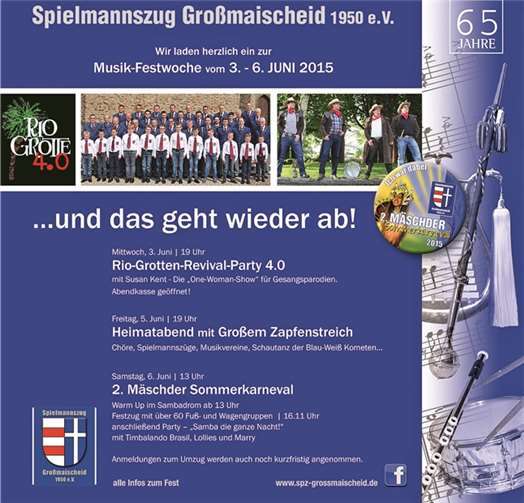 Spitzenprogramm zum 65-jährigen Jubiläum.