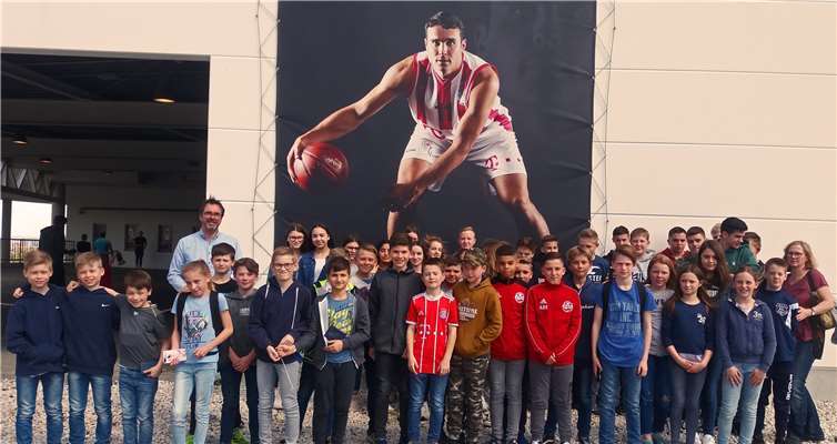 Spitzensport live erlebten die Realschüler aus Ahrweiler in Bonn. Foto: privat