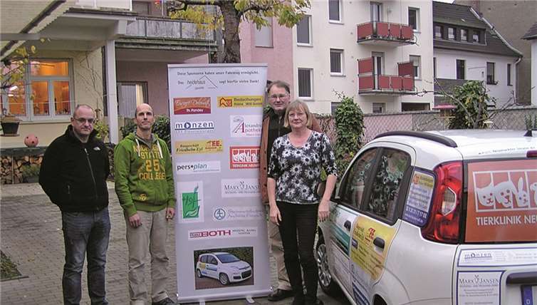 Sponsoren haben das neue Fahrzeug finanziert.privat