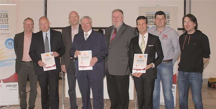 Sponsoren und Organisatoren sind für das „Sommerfest mit Rhein in Flammen“ wieder bestens gerüstet und gut aufgestellt. US