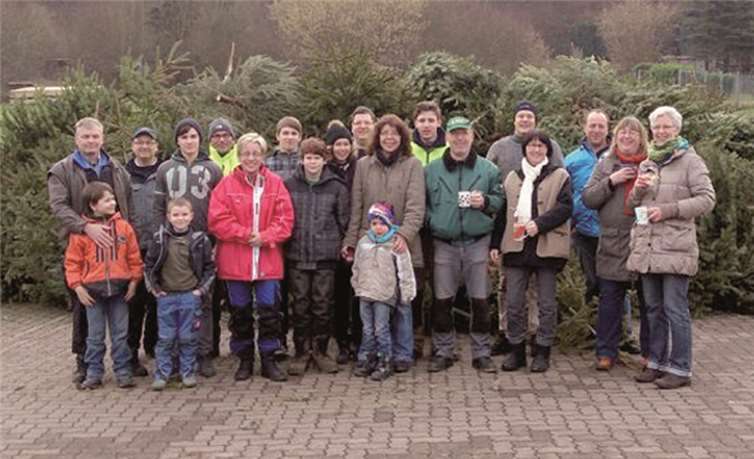 Spontan erklärten sich einige Bürger bereit, die Aktion durchzuführen.  privat