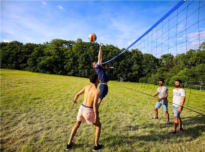 Sport gehörte auch zu den Aktivitäten beim Bundesjugendtreffen der AWO Rheinland.