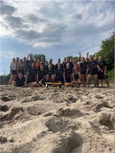 Sport trifft Spaß: Erfolgreiches Beachturnier der Koblenzer Königstiger“. Quellen: CTG