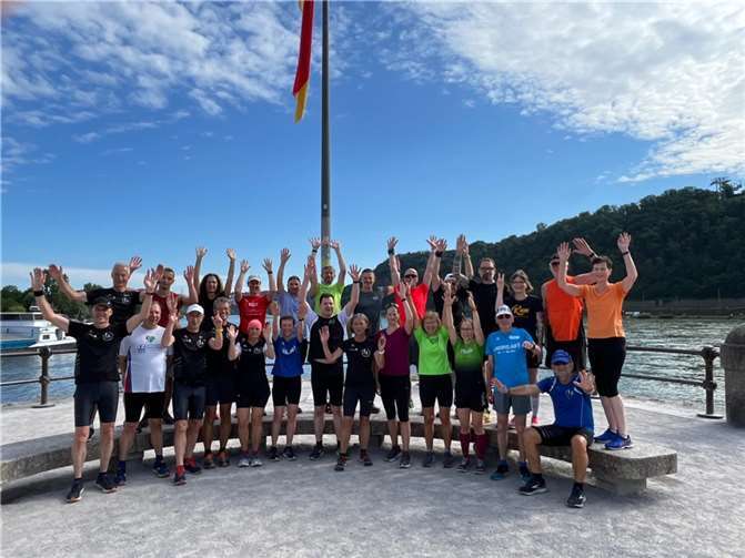 Sport und Wohltätigkeit: Inoffizieller Hospizlauf bringt 610 Euro ein. Foto: privat