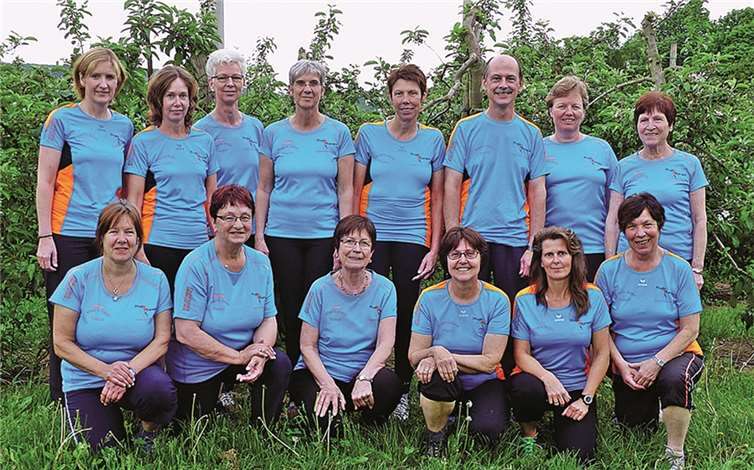 Sportlich-frisch präsentieren sich die Wingerts-Walker im neuen Outfit. Eduard Brust