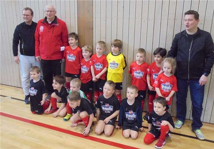 Sportliche Betätigung macht Spaß, so auch den Bambini der JSG Maifeld. Foto: privat