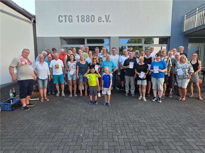 Sportliche Vielfalt belohnt: CTG feiert ihren 42. Abschlussabend. Foto: Volker Dudziak