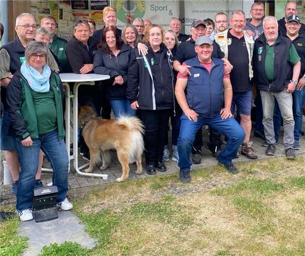 Sportschützen Raubach im Trainingslager mit Schützen aus dem hessischen Ruppertsburg vor der DM 2025. Foto: Kathrin Lehniger