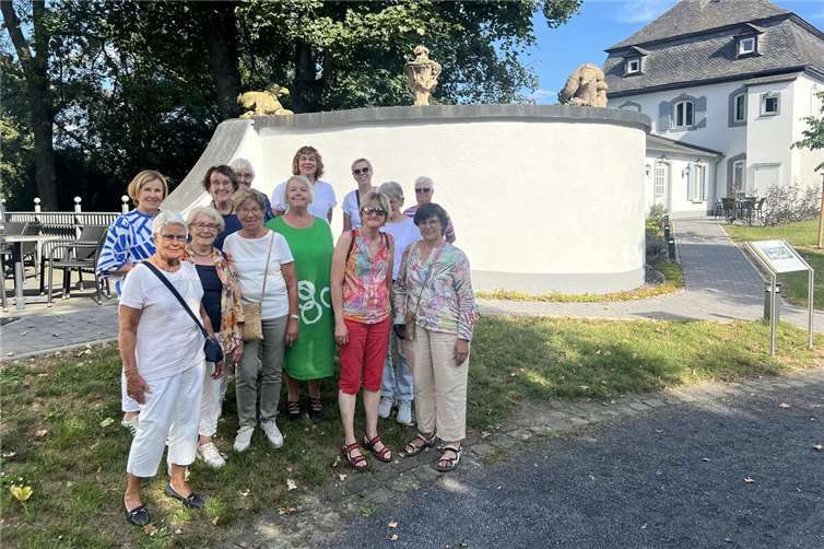 Spuren von Stille im Schlosspark von Saffig. Foto: Offener Frauenkreis St. Marien Andernach