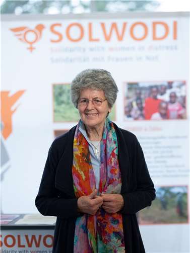 Sr. Dr. Lea Ackermann.  Foto: , SOLWODI Deutschland e.V.