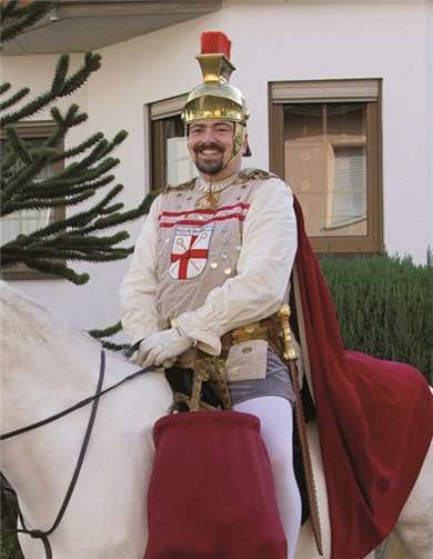 St. Martin auf dem Pferd. privat