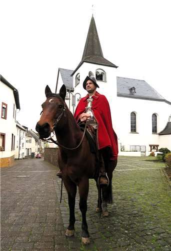 St. Martin auf seinem Pferd.  Foto: privat