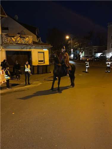 St. Martin hoch zu Ross.