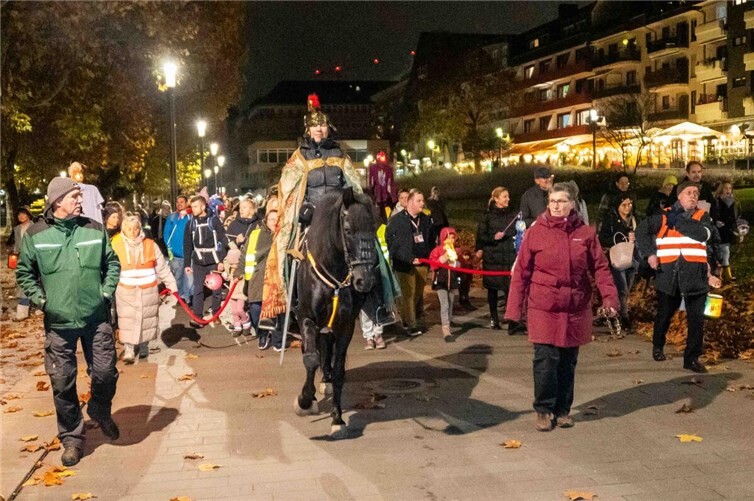 St. Martin hoch zu Ross.