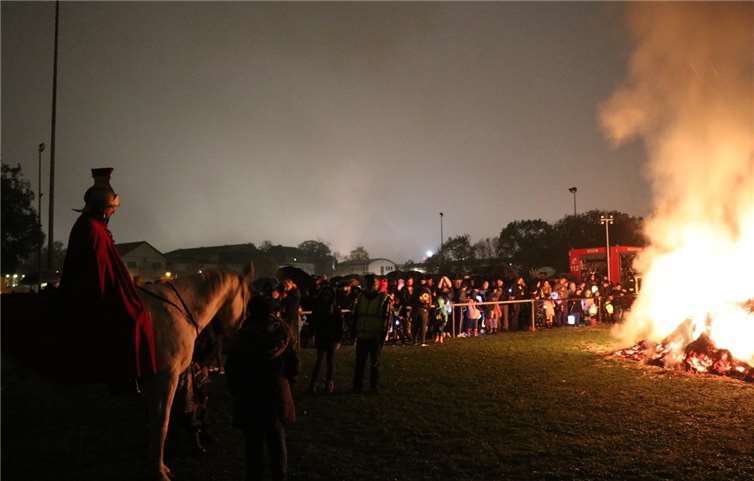 St. Martin in Lützel bei beeindruckender Kulisse.Foto: privat