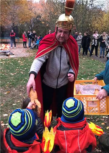 St. Martin in der Kita Regenbogenland 2018. Foto: privat