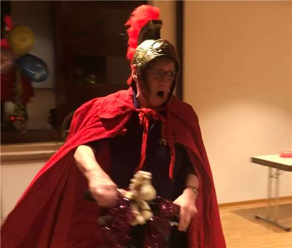 St. Martin kam mit dem E-Scooter.