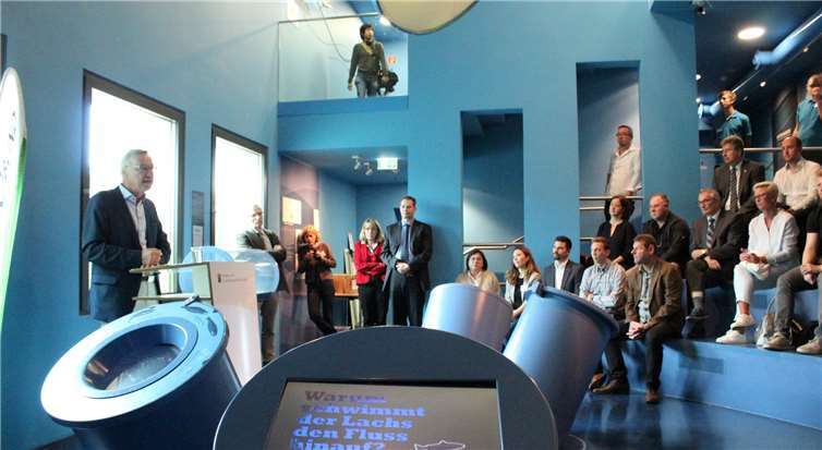 Staatssekretär Thomas Griese von dem Ministerium für Umwelt, Energie, Ernährung und Forsten hielt die Eröffnungsrede in passender Kulisse des Museums. Fotos: Mühlbauer